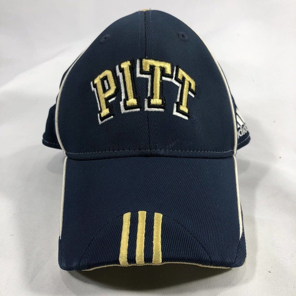 adidas Other - Adidas University of Pittsburgh Pitt Panthers Baseball Cap Hat Embroidered S/M